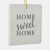 家の甘い家私達の最初家 セラミックオーナメント (右)