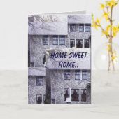 家の甘い家。 カード (黄色い花)