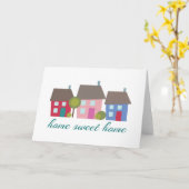 家の甘い家 カード (黄色い花)