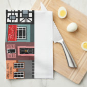 家の甘い家 キッチンタオル (四つ折り)