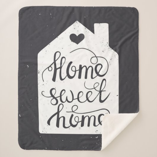 家の甘い家 シェルパブランケット (正面)