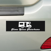家の甘いMotorhome バンパーステッカー (車上)