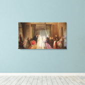 家の移結婚した変(生結婚活) キャンバスプリント (インサイチュ (ウッドフロア))