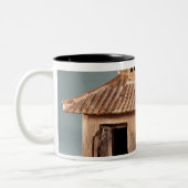 家の葬式のモデル、漢 ツートーンマグカップ (左)