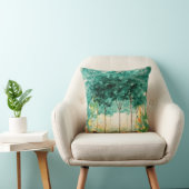 家の装飾を絵を描く抽象的な景色の芸術の木 クッション (椅子)