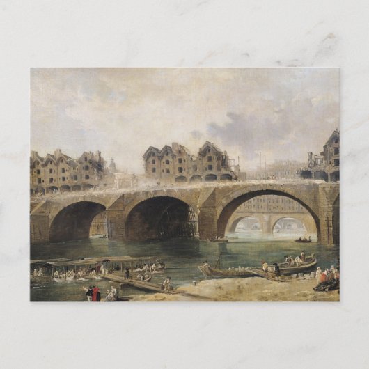 家の解体 ポストカード (正面)