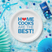 家の調理師はベストです ペーパープレート (パーティー)
