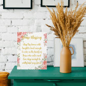 家の賛美プラーク フォトプラーク