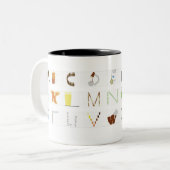 家の醸造用のマグ ツートーンマグカップ (正面左)