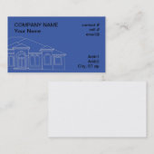 家の青写真 名刺 (正面/裏面)