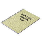 家の革新ジャーナル ノートブック (左側)