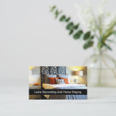 家の飾り、上演サービス 名刺 (スタンド正面)