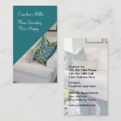 家の飾り、上演 名刺 (正面/裏面)