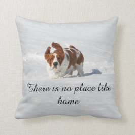 "家の"枕w/Bassetのような場所がありません クッション