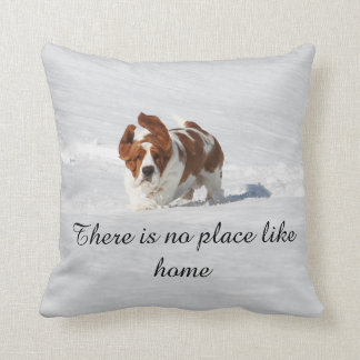 "家の"枕w/Bassetのような場所がありません クッション