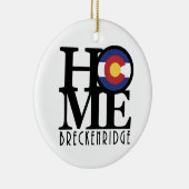 家のBreckenridge CO セラミックオーナメント (右)