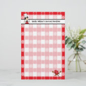 家のCookinのカスタムの文房具 便箋 (スタンド正面)