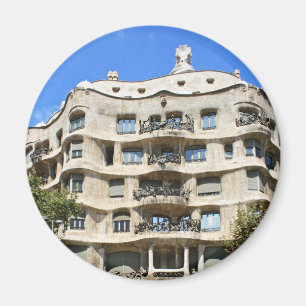 家のMilaのLa Pedrera マグネット