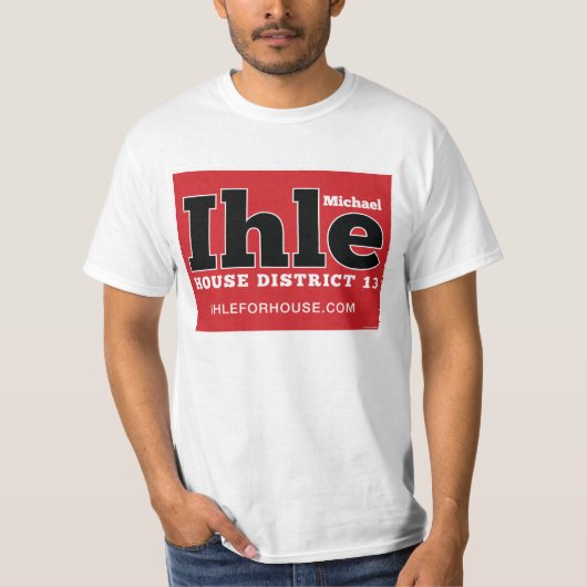 家のTシャツのためのIhle Tシャツ (正面)