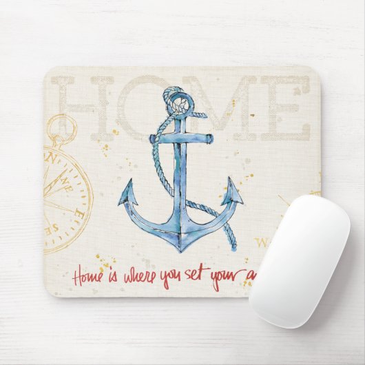 家はあなたのいかりを置くところです マウスパッド (マウス)