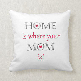 家はあなたのお母さんが装飾用クッションであるところです クッション