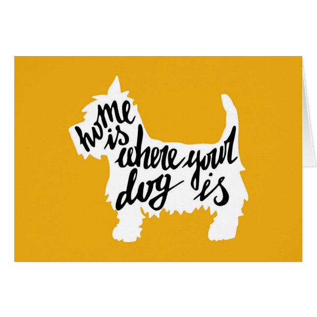 家はあなたの犬があるところです (正面横)