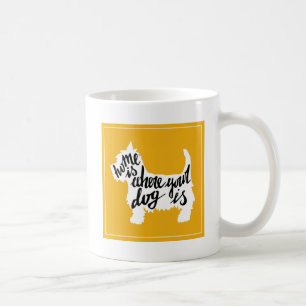 家はあなたの犬があるところです コーヒーマグカップ