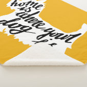 家はあなたの犬があるところです シェルパブランケット (3/4)