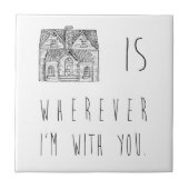 家はあります タイル (正面)