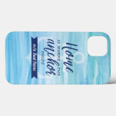 家はいかりが落ちるところです(パーソナライズ) Case-Mate iPhoneケース (裏面 (横))