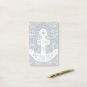 家はいかりが落ちるところです ポストイット (デスク上)