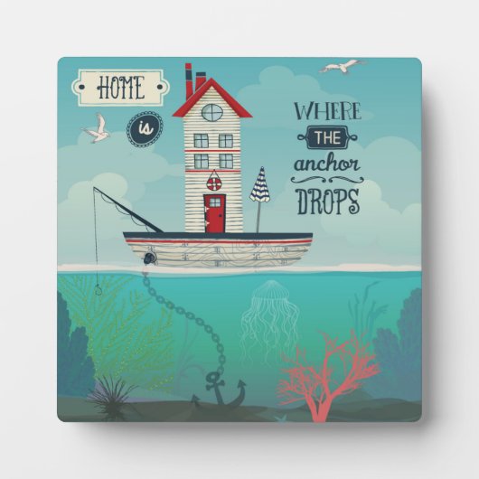 家はいかり フォトプラーク (正面)