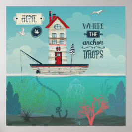 家はいかり ポスター