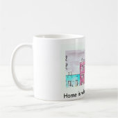 家はそれを作るところです! コーヒーマグカップ (左)