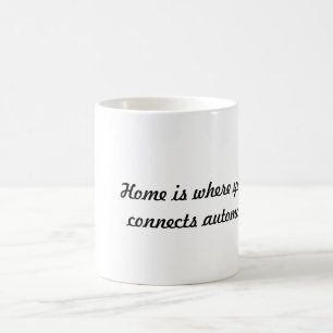 家はところ…です コーヒーマグカップ