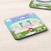 家はどこにいても一緒にいる コースター (左側)