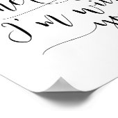 家はどこにいても私と一緒にいる、愛の引用文 ポスター (角)