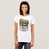 家はどこに駐車するか Tシャツ (正面フル)
