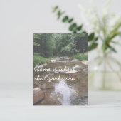 家はオザークがある場所である:ハープ・クリーク ポストカード (スタンド正面)