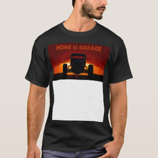 家はガレージ Tシャツ