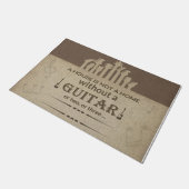 家はギターのない家ではない ドアマット (アングル)