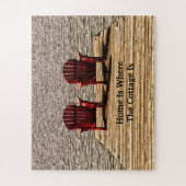 家はコテージがあるところです ジグソーパズル (縦)