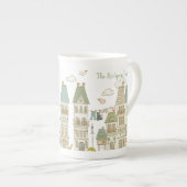 家はハートがあるところです ボーンチャイナマグカップ (正面右)