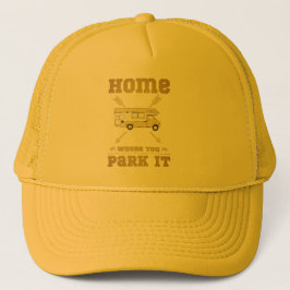 家はバンライフを駐車する場所である キャップ