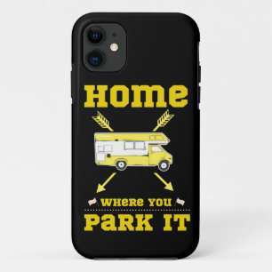 家はバンライフを駐車する場所である iPhone 11 ケース