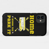 家はバンライフを駐車する場所である Case-Mate iPhoneケース (裏面(横))