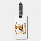 家はバードウォッチングがある ラゲッジタグ (裏面縦)