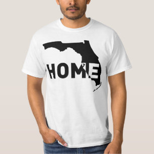 家はフロリダがあるところです Tシャツ