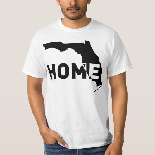 家はフロリダがあるところです Tシャツ (正面)