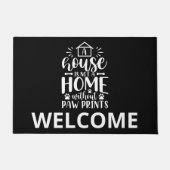 家はペット好きじゃない ドアマット (正面)